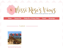 Tablet Screenshot of missirosesviews.com